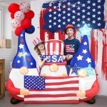 6FT Patriotic 4th of July Inflatable Decoration