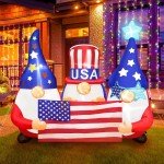 6FT Patriotic 4th of July Inflatable Decoration