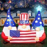 6FT Patriotic 4th of July Inflatable Decoration