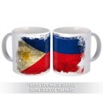 Vintage Philippines Flag Mug for 4th of July Celebrations