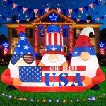 6FT Patriotic Inflatable for 4th of July