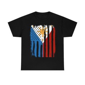 Patriotic Filipino Style Heavy Cotton Tee