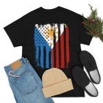 Patriotic Filipino Style Heavy Cotton Tee