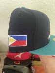 Filipino Flag Patch Hat - 4th of July Style