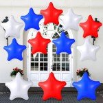 12-Pack 8-Inch 4th of July Inflatables