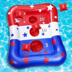 36" Inflatable Pool Cornhole Game for Everyone