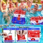 36" Inflatable Pool Cornhole Game for Everyone
