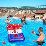 36" Inflatable Pool Cornhole Game for Everyone