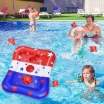 36" Inflatable Pool Cornhole Game for Everyone