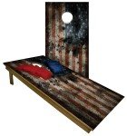 American Flag Cornhole Game Set for July 4th