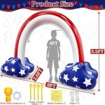 American Flag Inflatable Sprinkler for Kids