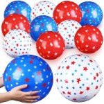 12 Patriotic Beach Balls for Fourth of July Fun