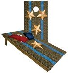 Custom Patriotic Cornhole Boards with Bags