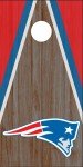 New England Patriots Cornhole Board Wraps (2-Pack)
