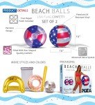 16-Inch USA Flag Beach Balls for 4th of July