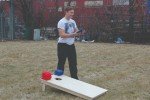 Custom Patriotic Cornhole Boards with Bags