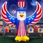 8 FT Independence Day Inflatable Outdoor Decor