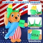 6ft Patriotic LED Inflatable Decorations for 4th of July
