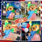 6 FT 4th of July Outdoor Inflatable Decor