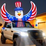 8 FT Independence Day Inflatable Outdoor Decor
