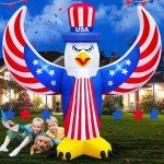 8 FT Independence Day Inflatable Outdoor Decor