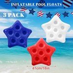 3-Piece Inflatable Beer Rack for 4th of July Fun