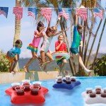 3-Piece Inflatable Beer Rack for 4th of July Fun