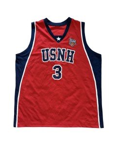 Red Filipino Basketball Jersey - 4th of July Edition