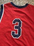 Red Filipino Basketball Jersey - 4th of July Edition