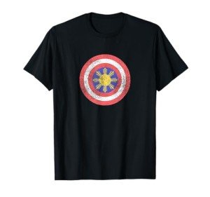 Captain Filipino 4th of July T-Shirt