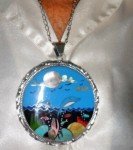 4th of July Multistone Zuni Style Necklace
