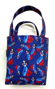 Mini Tote Bag with Blue Philippine Flag Design