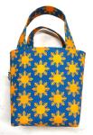 Teal Mini Tote Bag with Philippine Flag Design