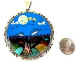 Colorful Zuni-Style Multistone Necklace for July 4th