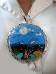 Colorful Zuni-Style Multistone Necklace for July 4th