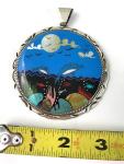 Colorful Zuni-Style Multistone Necklace for July 4th