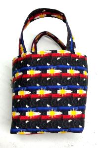 Mini Tote Bag with Philippine Flag Print
