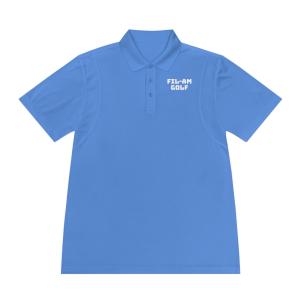 Men's Sport Polo Shirt with Philippine Flag Design
