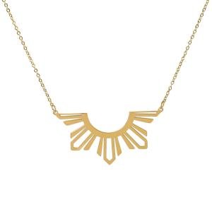 Philippine Sun Necklace - Gold Pride Pendant