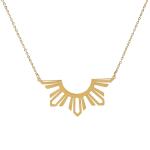 Philippine Sun Necklace - Gold Pride Pendant