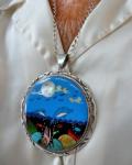 Ronnie Ramil Multistone Zuni Style Necklace