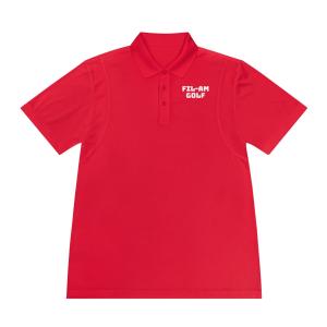 Men's Polo Shirt with Philippine Flag and Insignia