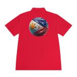 Men's Polo Shirt with Philippine Flag and Insignia