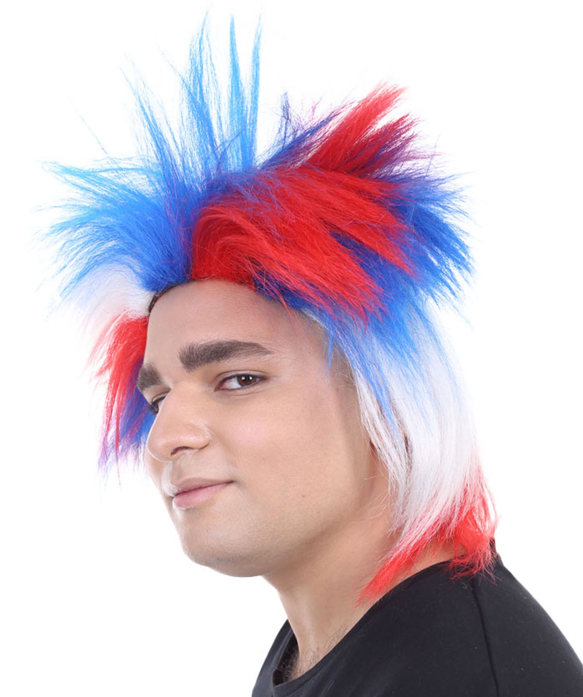 Patriotic Crazy Wig for 4th of July Fun