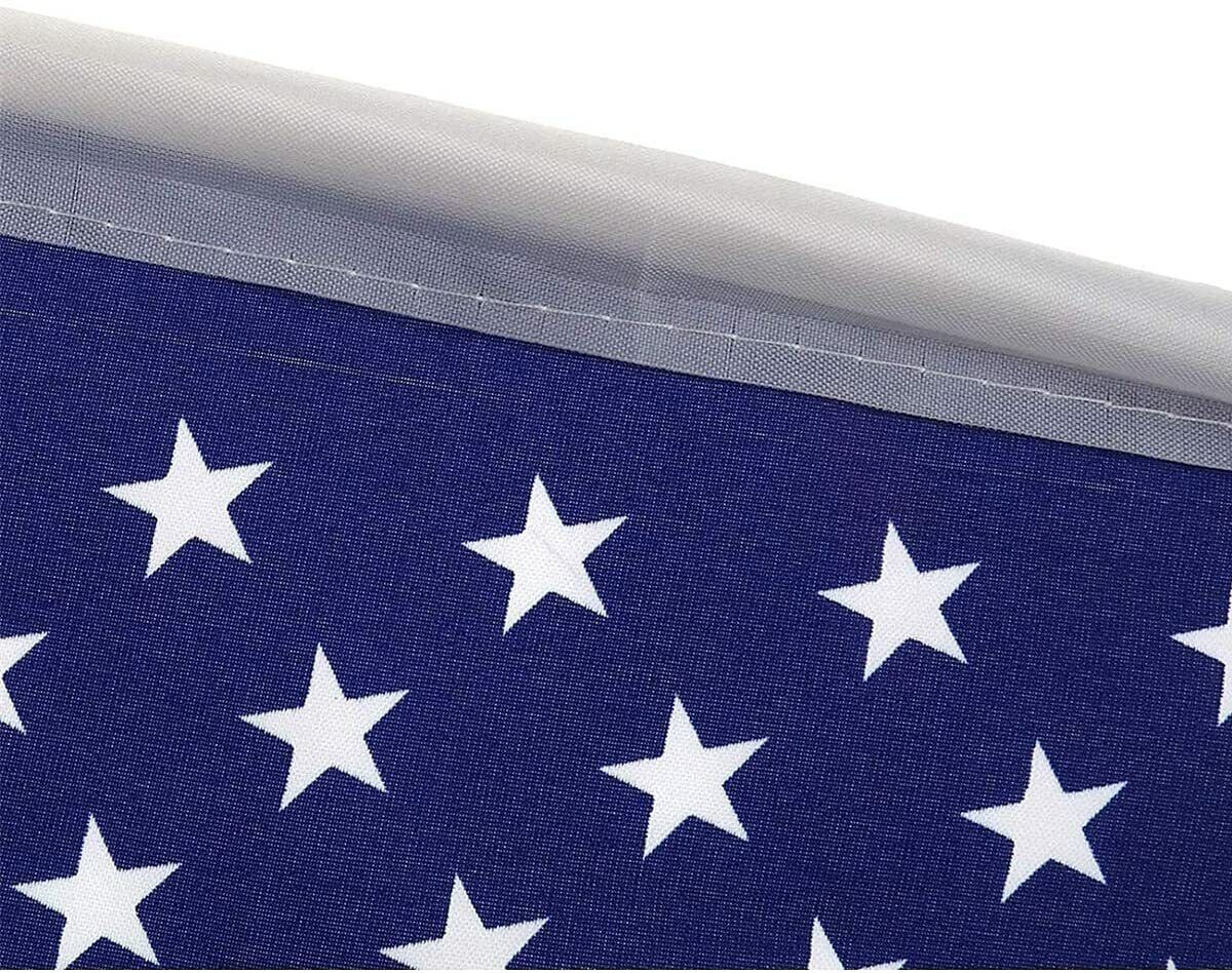 12-Pack USA Flag Car Window Clips
