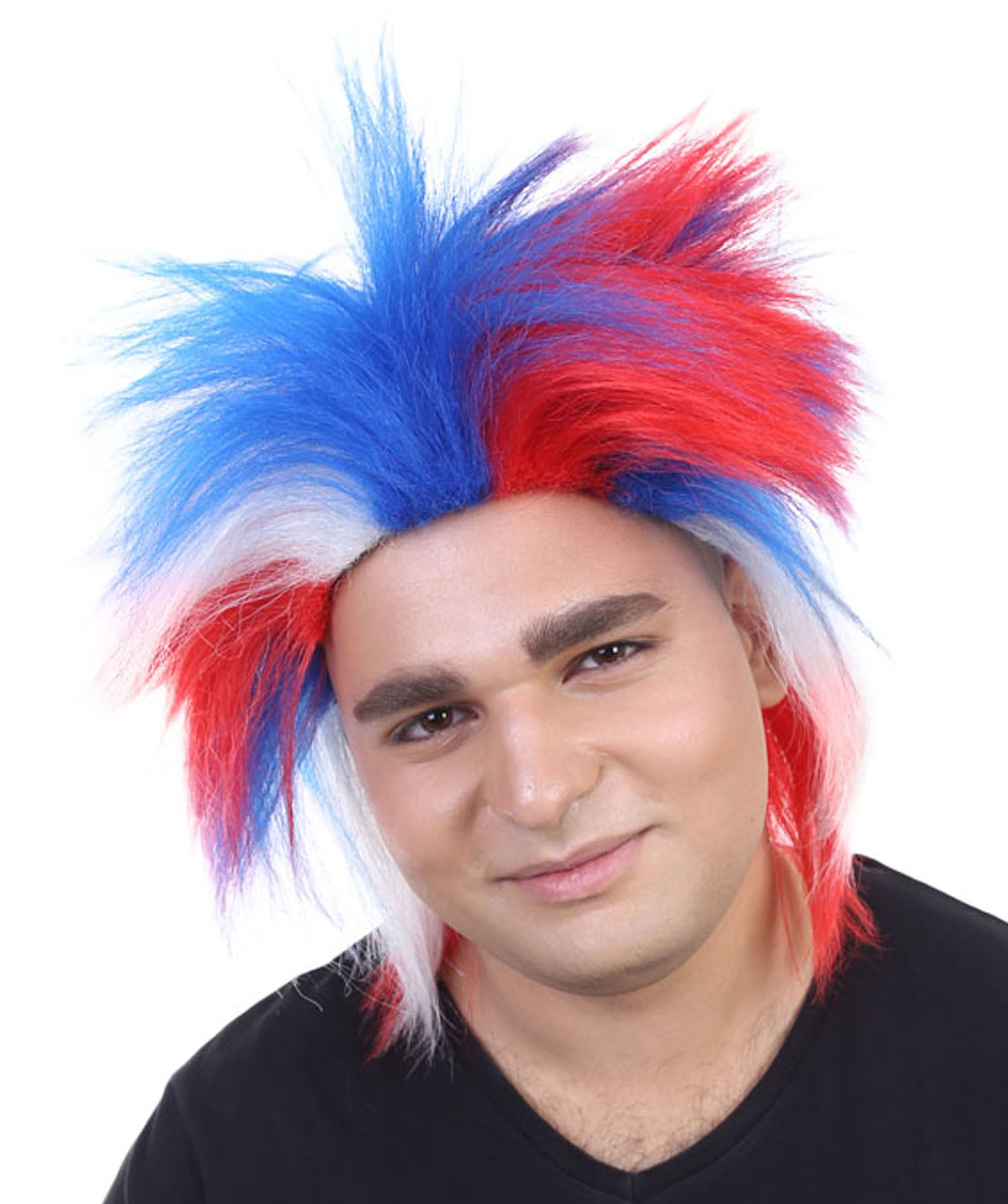 Patriotic Crazy Wig for 4th of July Fun