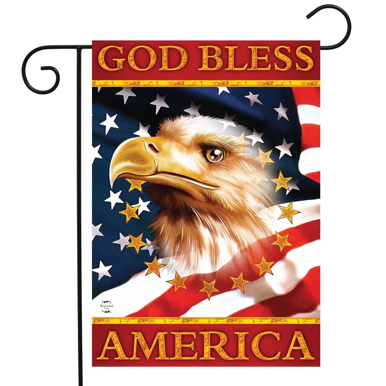 Patriotic Eagle Garden Flag - 4th of July