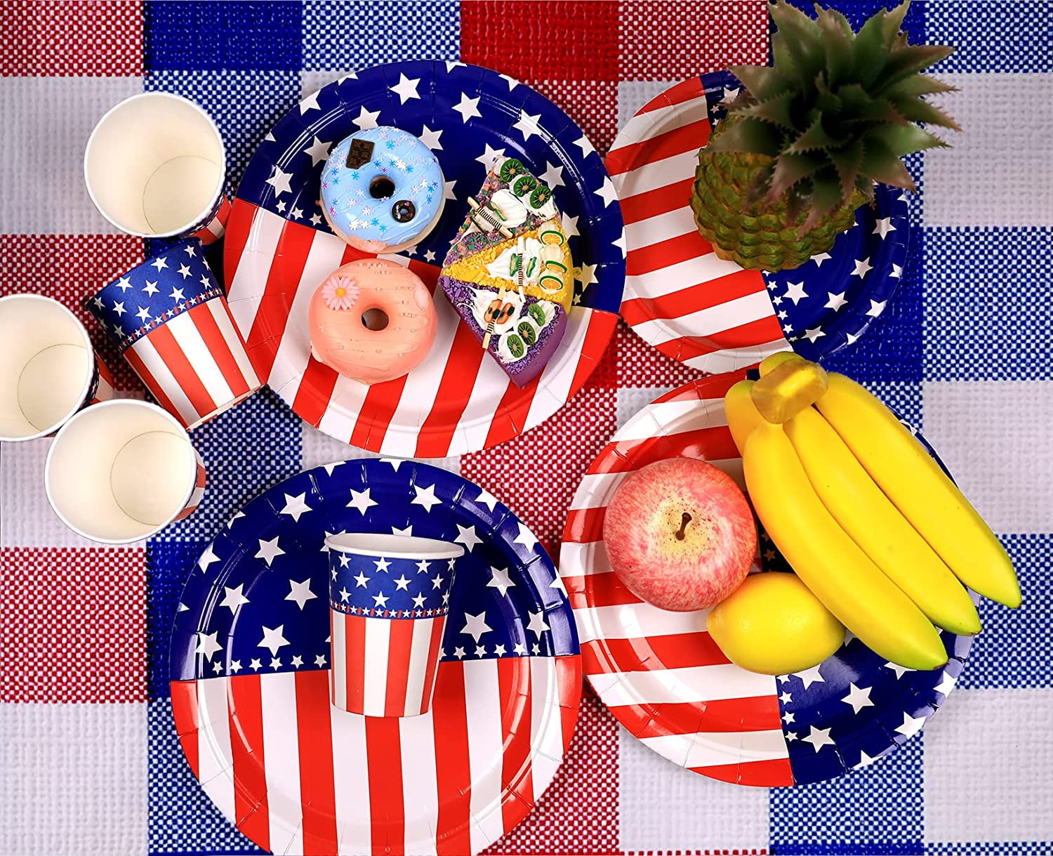 24-Person American Patriotic Party Supply Set