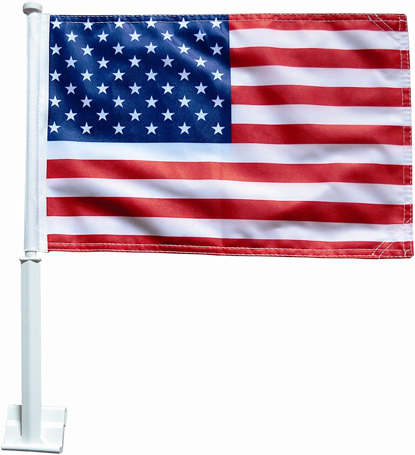 American Car Window Flag and Mount