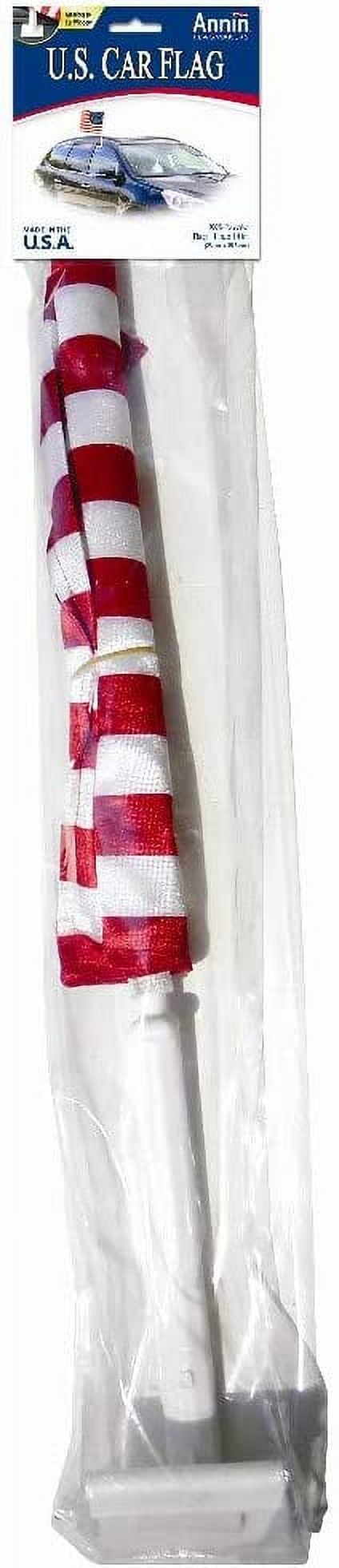 American Car Window Flag and Mount